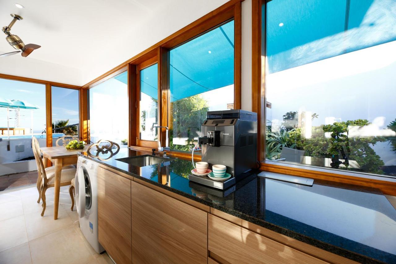"New" Deluxe Designer Villa Infinity, With Panoramic Sea Views,Own Exclusive Heated Private Pool, Subtropical Gardens Tías Exteriör bild