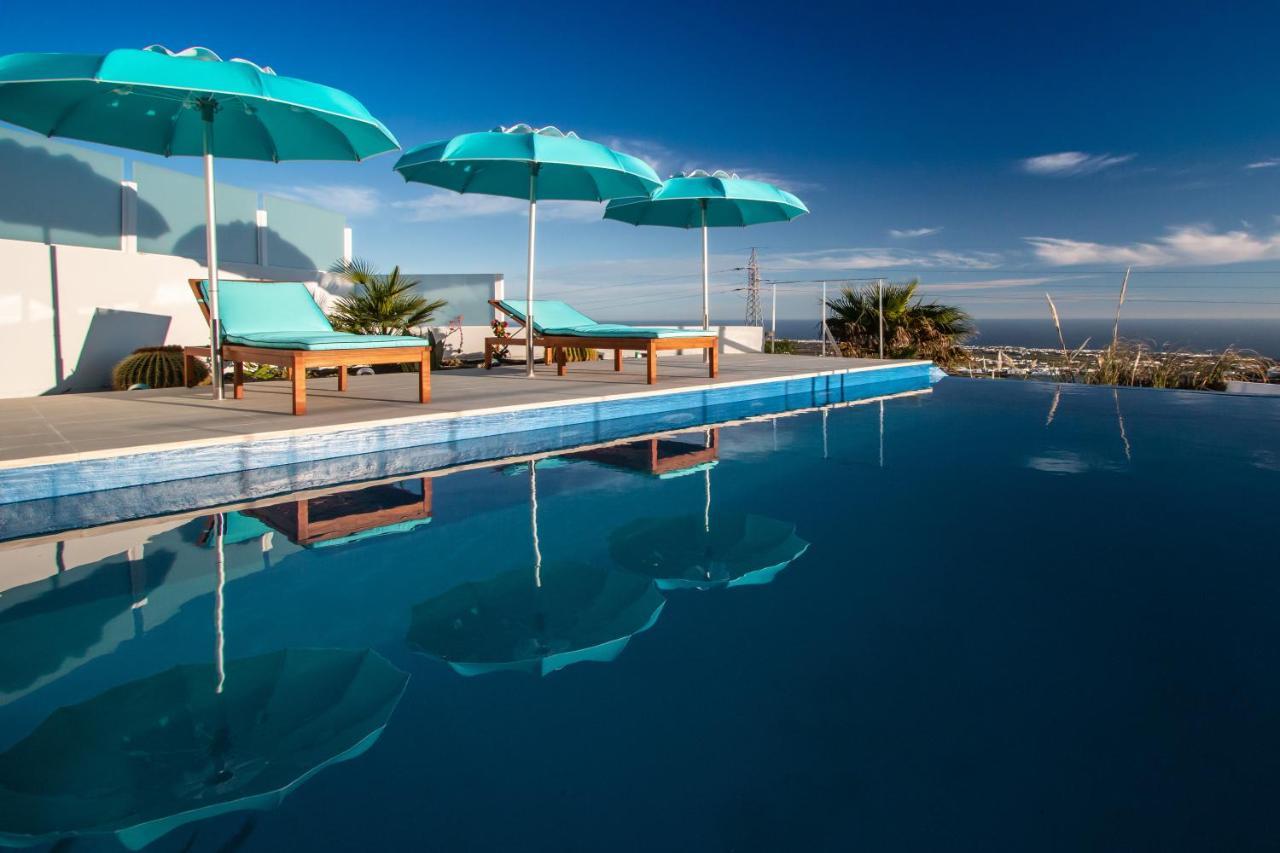 "New" Deluxe Designer Villa Infinity, With Panoramic Sea Views,Own Exclusive Heated Private Pool, Subtropical Gardens Tías Exteriör bild